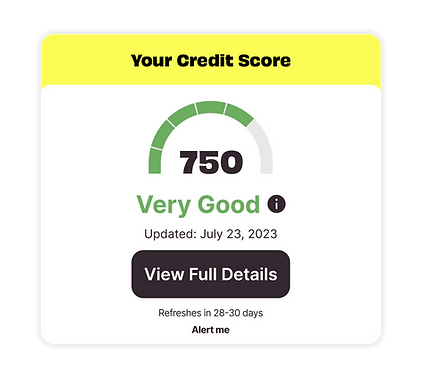 Check your credit score, whether it's from TransUnion or CIBI, via the Lista app